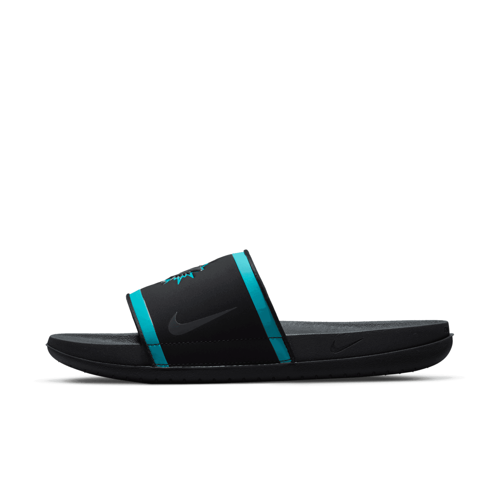 Nike Offcourt (NFL Miami Dolphins) Slides in Black - DD0520-001 Release ...