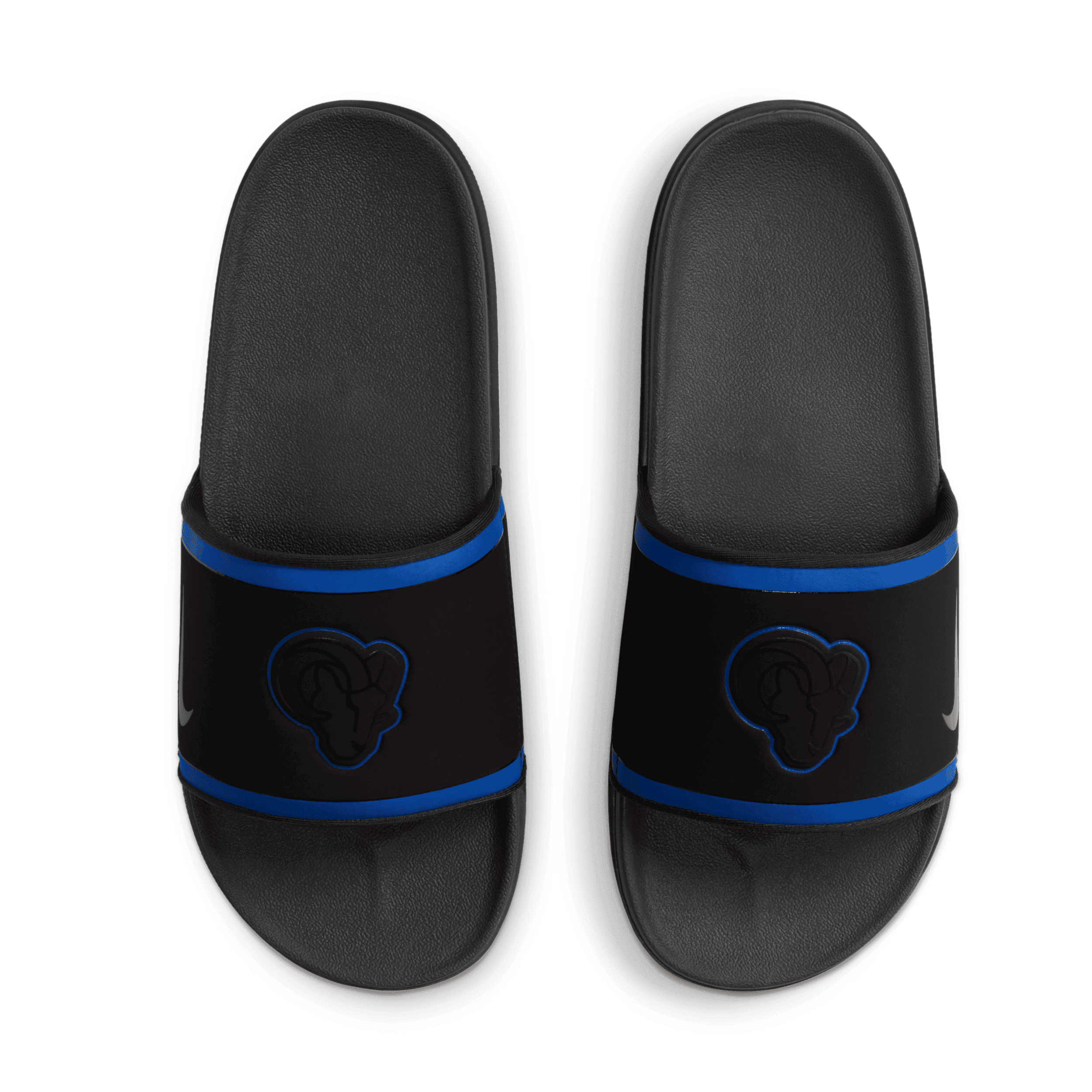 NIKE Offcourt LA Rams NFL Slides Sandals Blue Black Men\'s Sz 8 *NEW* DD0556-002 Las mejores ofertas en Sandalias Nike azules para hombre | eBay main image 4