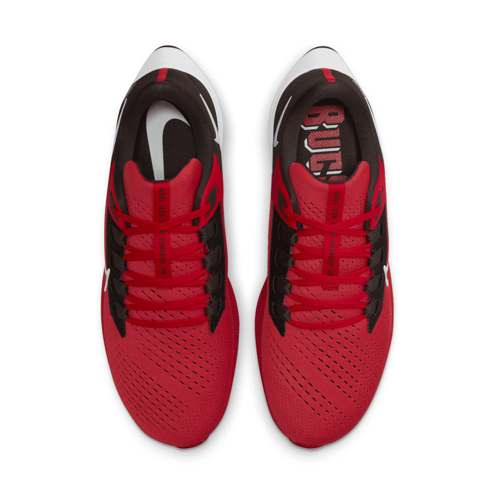 Nike Air Zoom Pegasus 38 Bucs Shoes Mens Sz 9.5 Tampa Bay Buccaneers DJ0813-600 Nike Air Zoom Pegasus 38 (NFL Tampa Bay Buccaneers) Running  main image 2