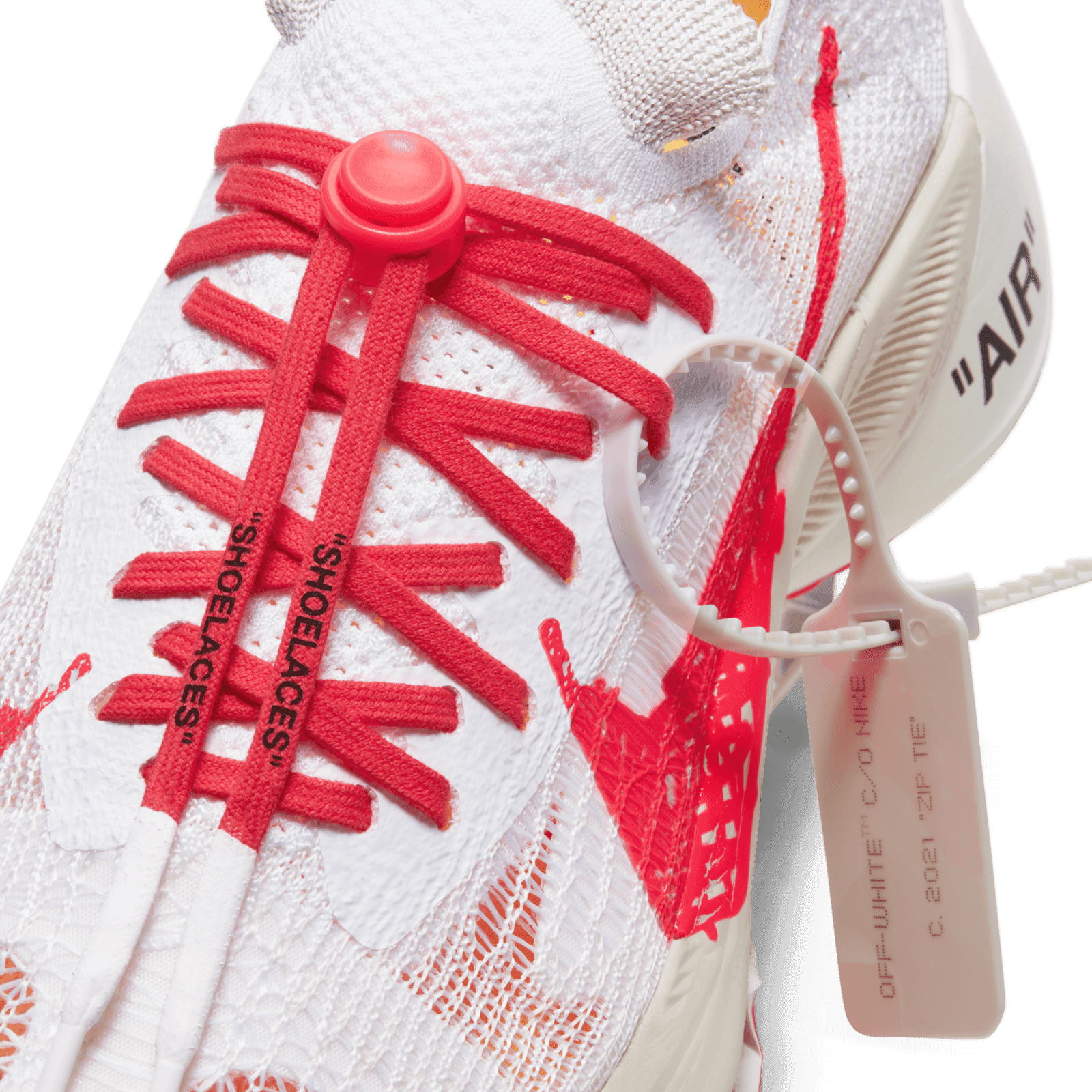 CV0697-100 Off-White Nike Air Zoom Tempo Next% Flyknit Solar Red (Men\'s) size 10 Off-White Nike Air Zoom Tempo NEXT% Release Date - SBD main image 2