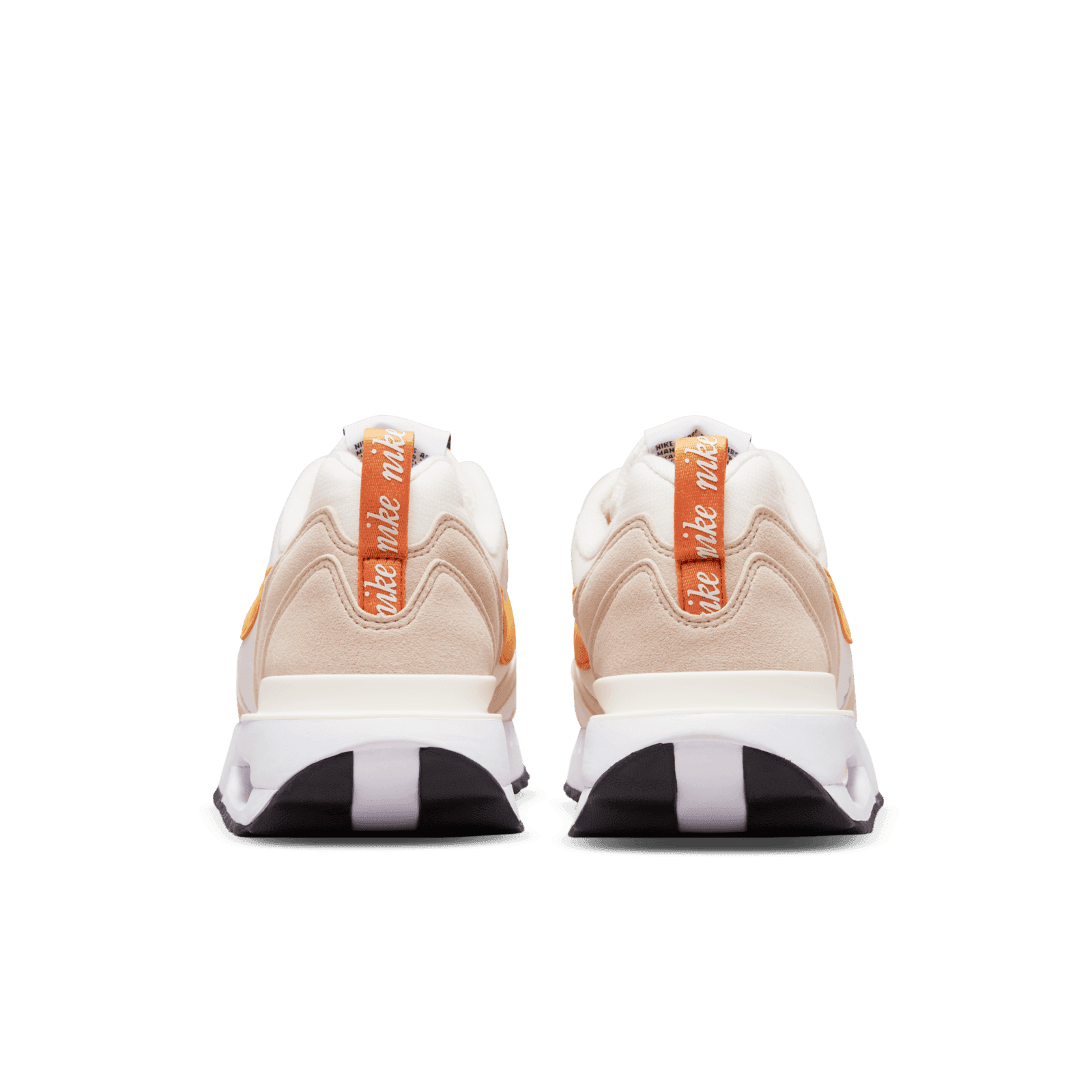 Nike Air Max Dawn sneakers in a grey and white colorway with an orange logo. Nike™ Air Max Dawn  main image 4