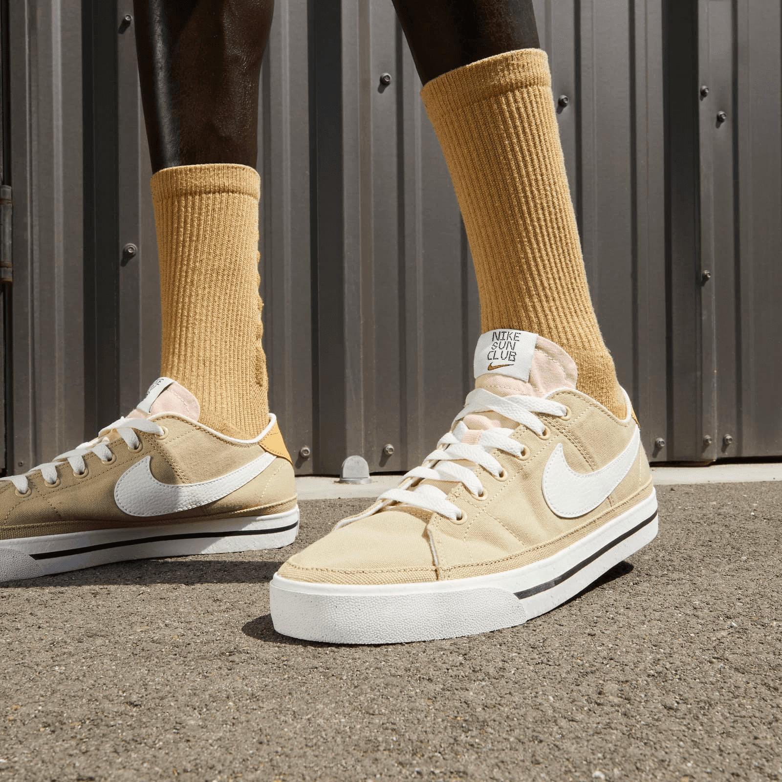 Nike Court Legacy Canvas Next Nature Shoes in Brown DV0516 700