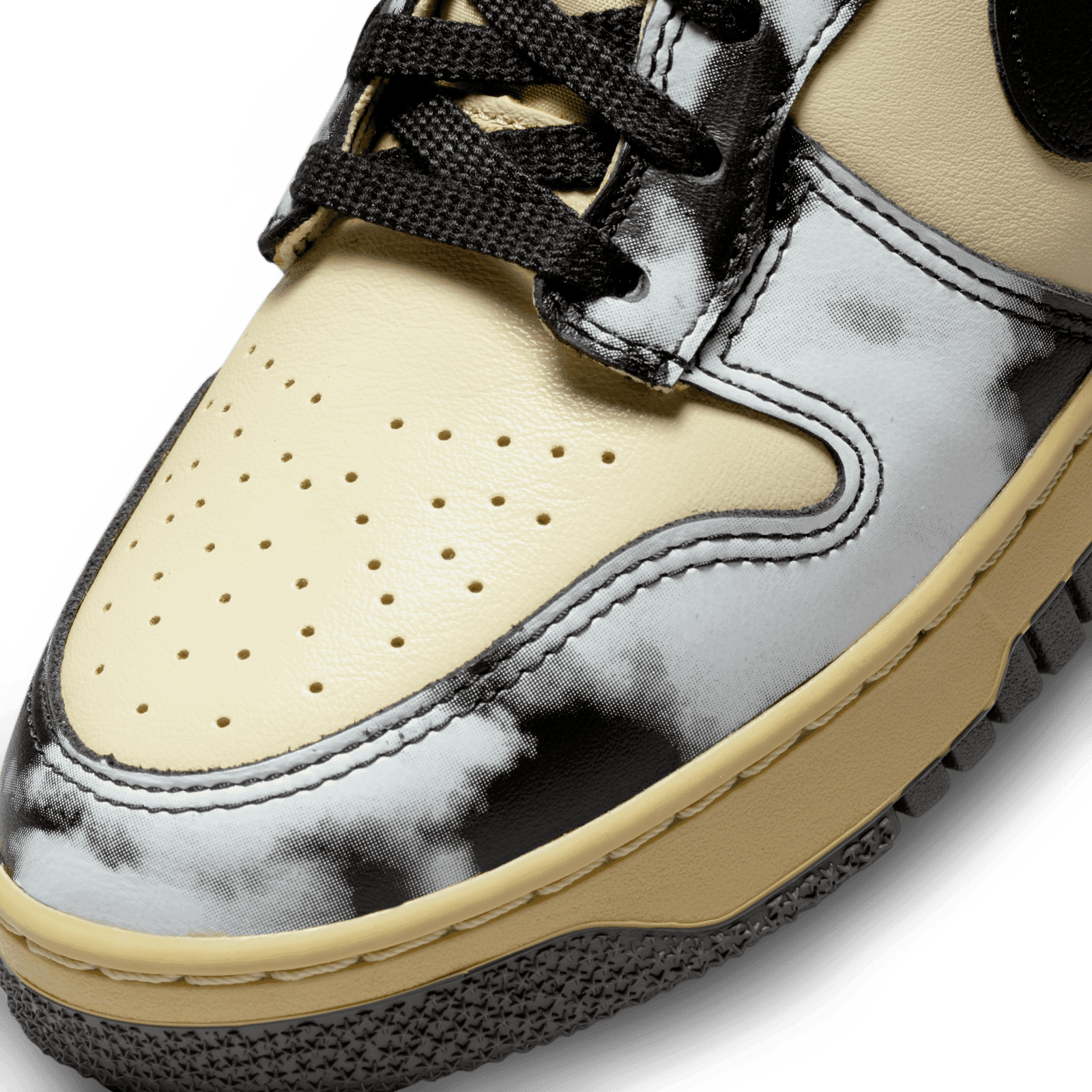 Nike Dunk High 1985 Acid Wash Cream Black - DD9404-700