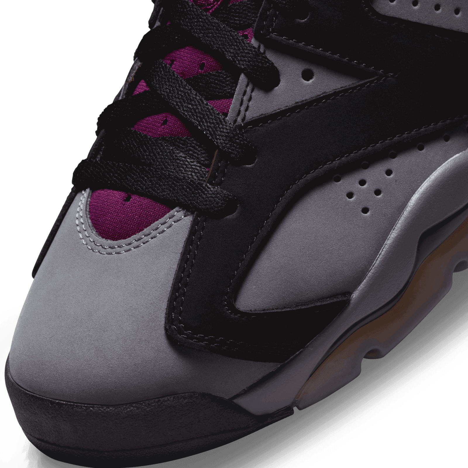 Air Jordan 6 Bordeaux 2021 Size 9 Gray Purple Suede Retro VI CT8529 Air Jordan 6 Bordeaux - YouTube main image 3