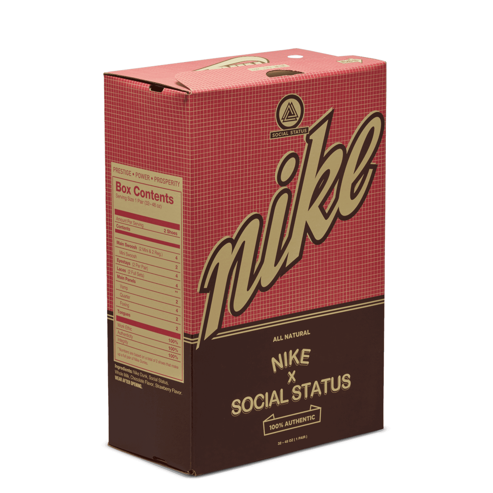 nike dunk mid social status milk carton burnt brown