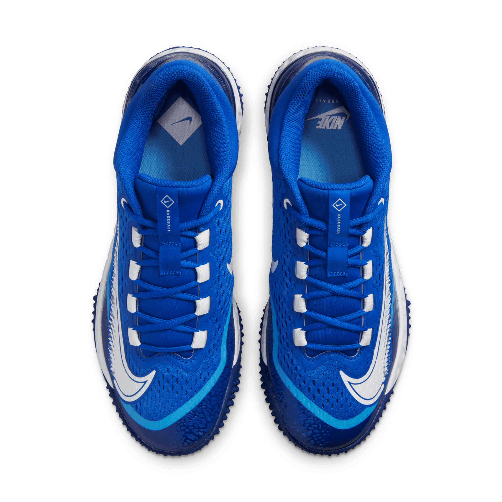 Nike Alpha Huarache Elite 4 Baseball Turf Shoes DJ6523-41 Blue Multiple Mens Sz Nike Alpha Huarache Elite 4 Turf Baseball Shoes Mens Size 7  main image 2