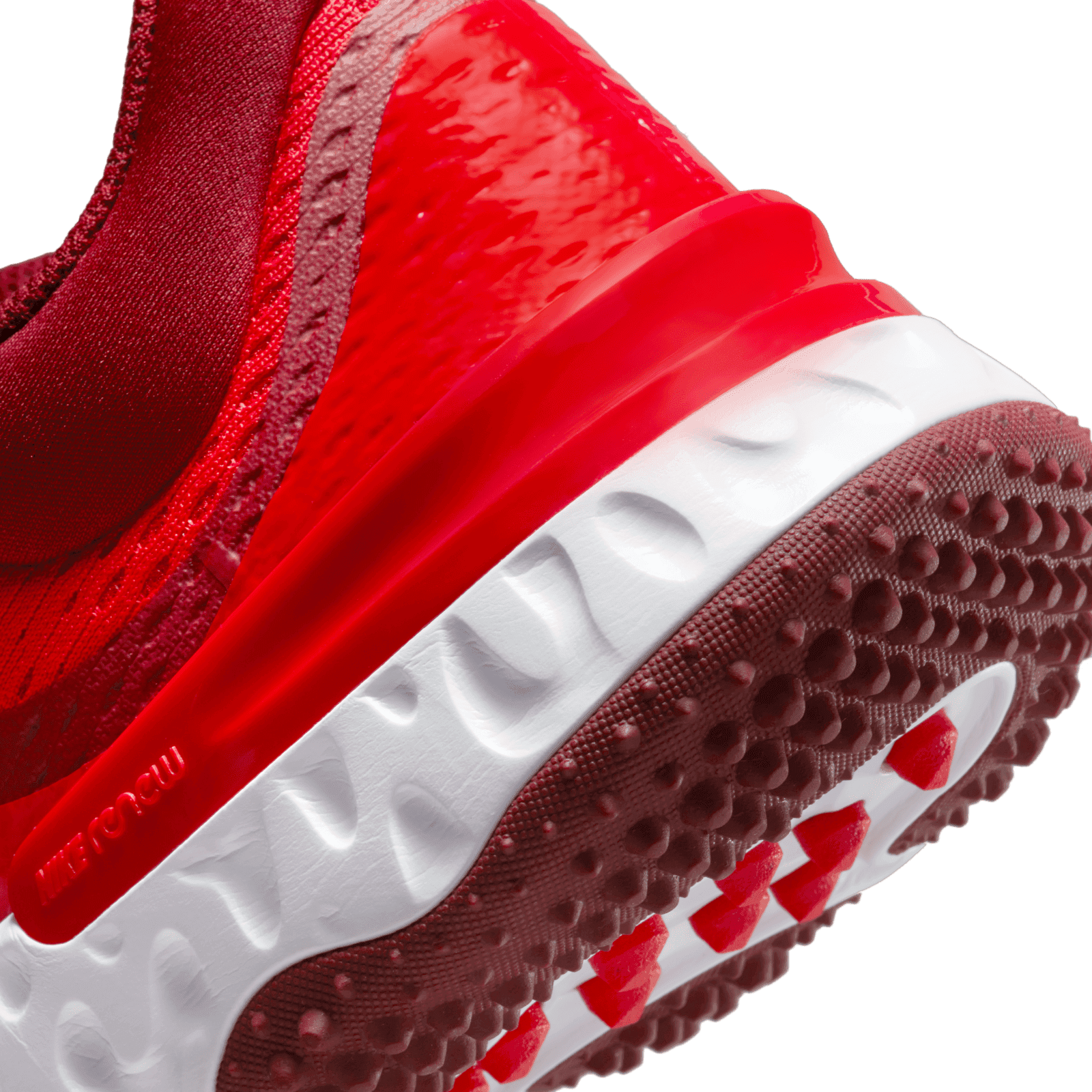Nike Alpha Huarache Elite 4 TF Baseball Shoes Men Size 13 #DJ6523-616 Red /White Amazon.com | Nike Alpha Huarache Elite 4 Low DJ6521-616  main image 2