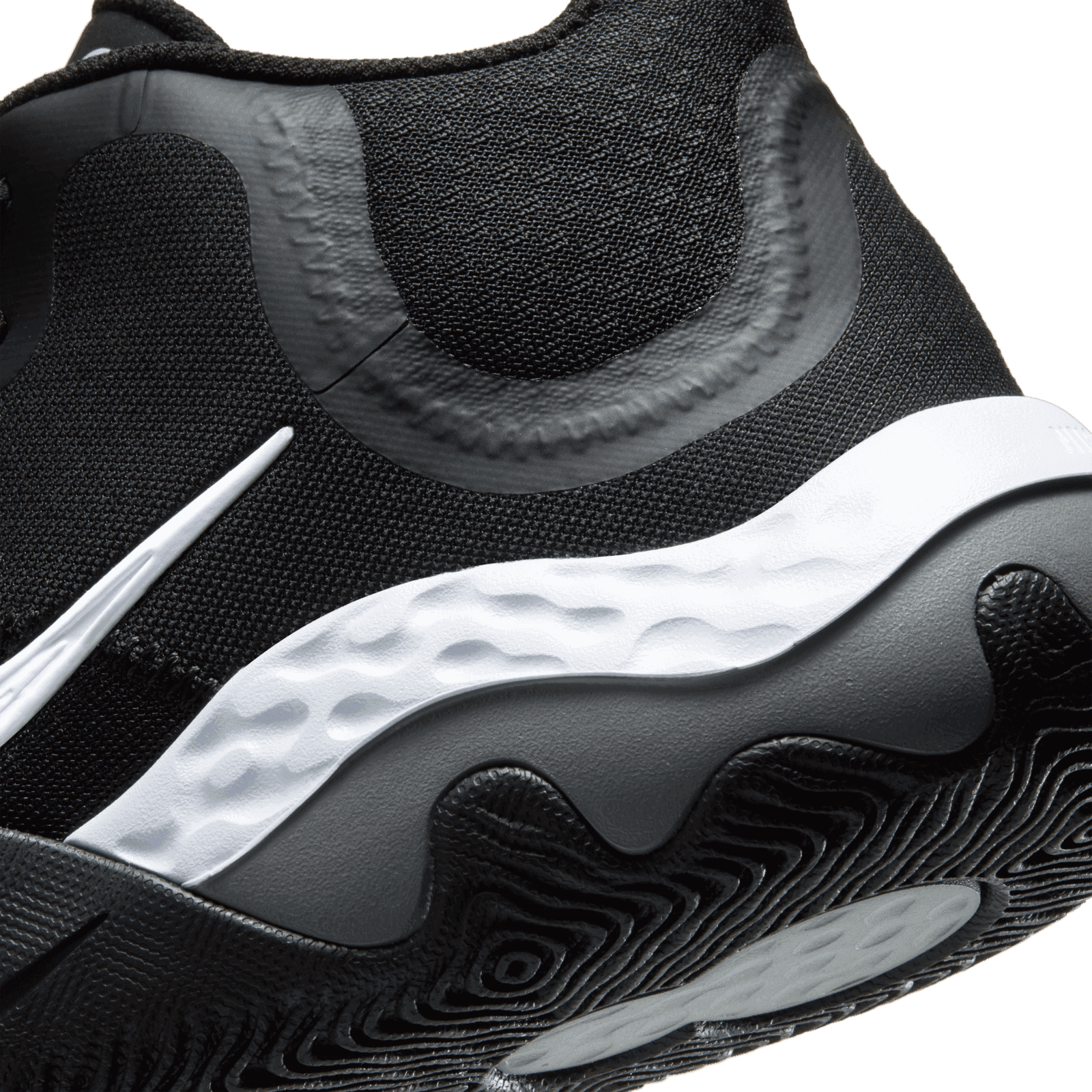 Nike Renew Elevate 2 Black White‎ Blue Basketball Shoes CK2669-001 Mens 7.5 Nike Renew Elevate M CK2669-001 Basketball Shoes - Multicolor main image 4