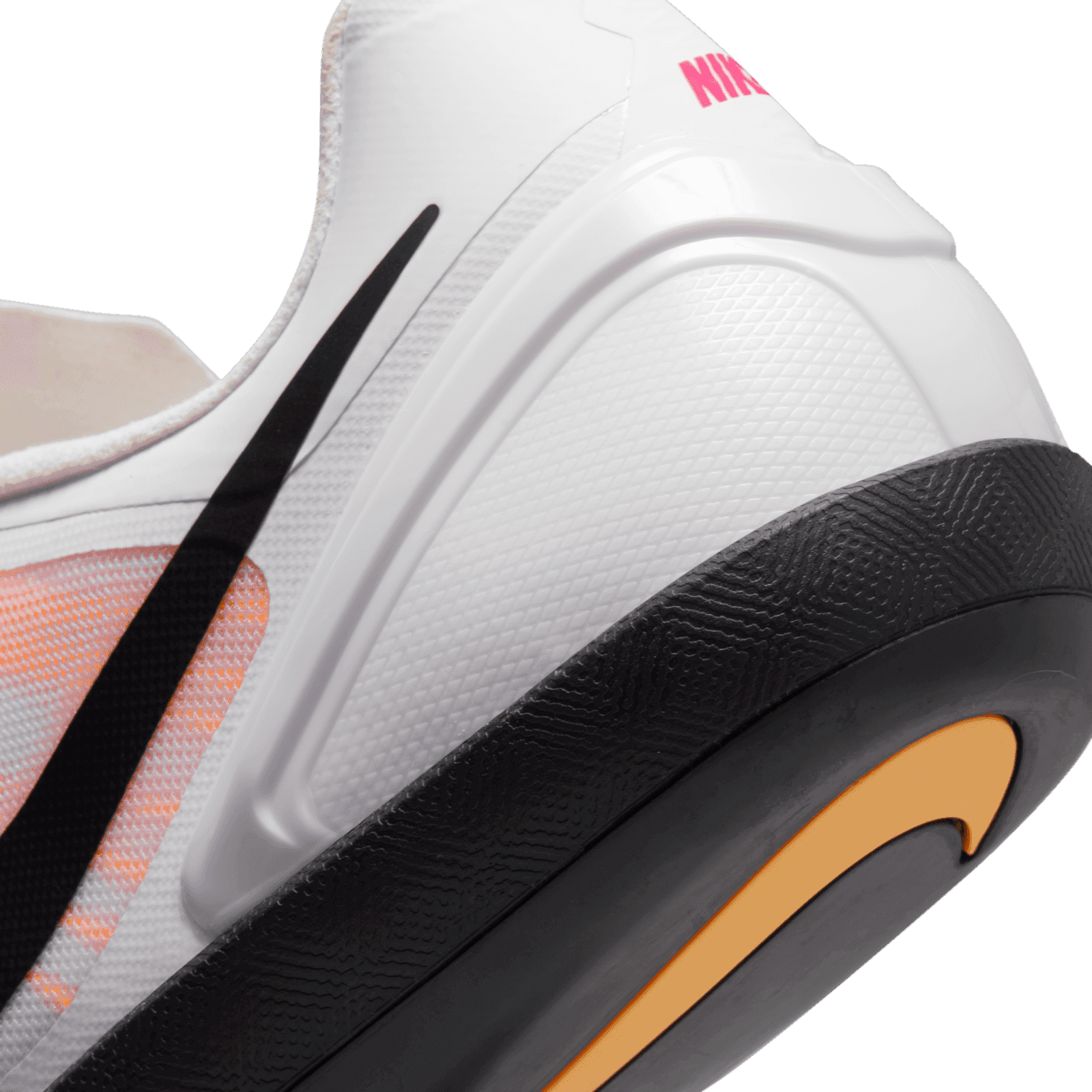 Nike Zoom Rotational 6 White Black Track & Field Throwing Mens 10 685131-102 NEW Size 10-New Nike Zoom Rotational 6 Throwing Track & Field  main image 2
