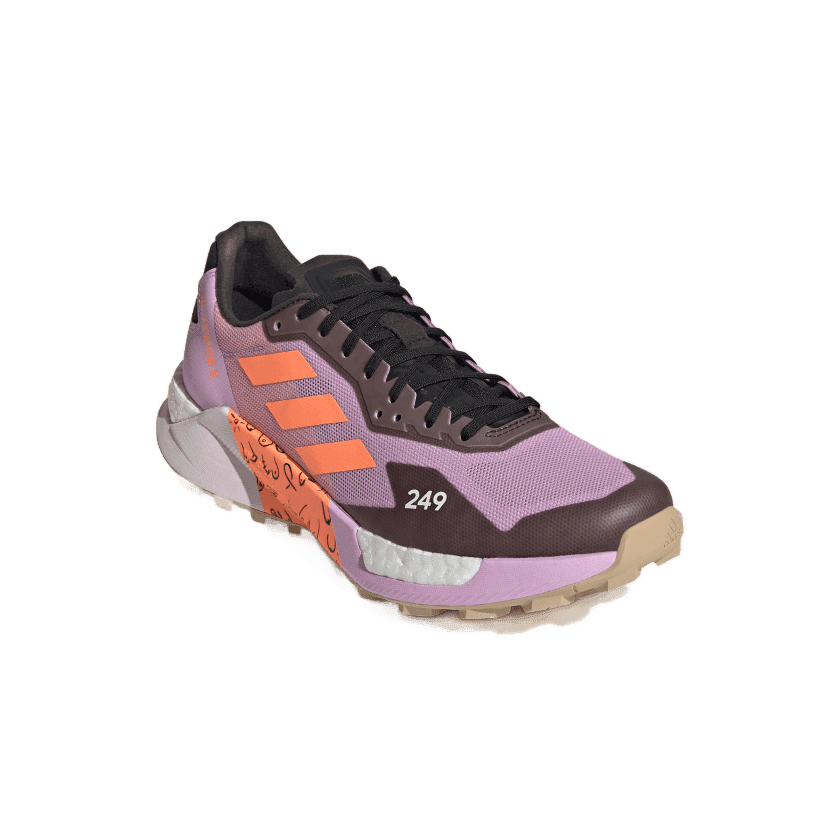 adidas TERREX AGRAVIC ULTRA BCA TRAIL RUNNING SHOES Bliss Lilac