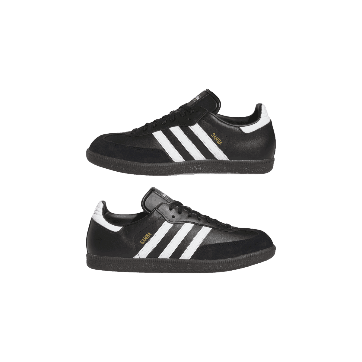 adidas Samba Leather Shoes Core Black - 019000 Raffles & Where to Buy