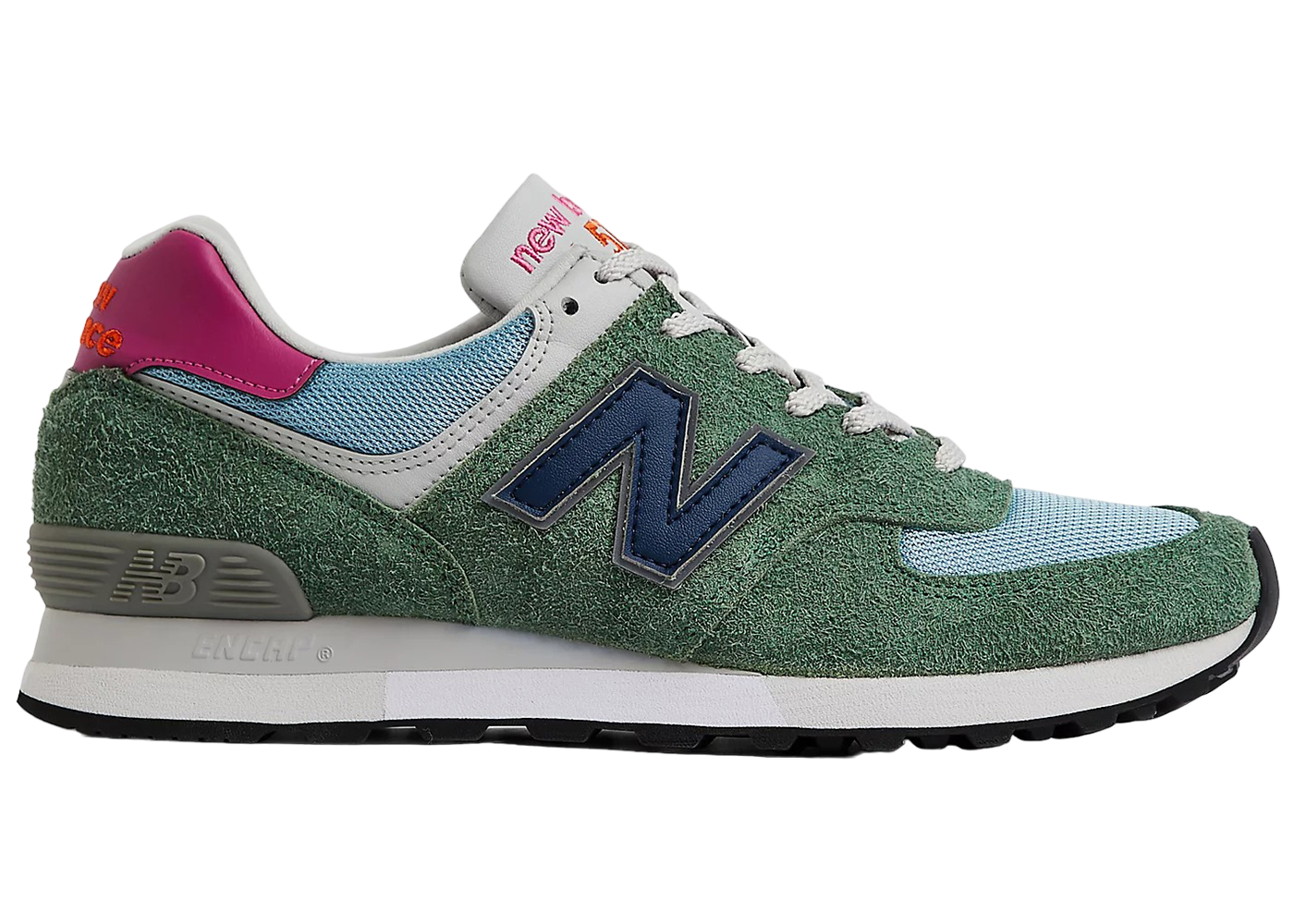 New Balance 576 MiUK Green Bearing Sea - OU576GBP Raffles & Where 