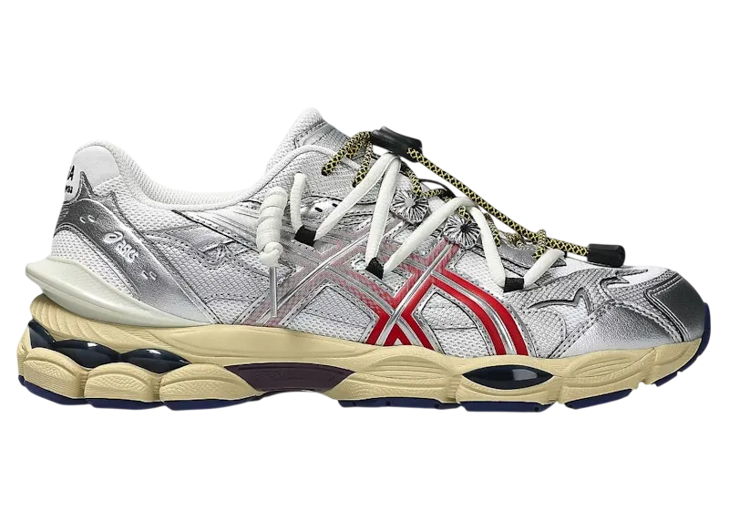 ASICS Gel-Cumulus 16 TOGA White Red Pure Silver