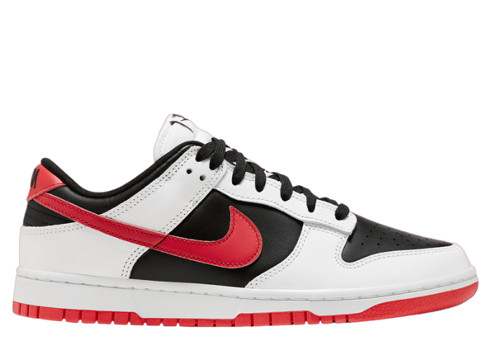 Nike Dunk Low Reverse White Black Red - FD9762-061 Raffles and Release Date