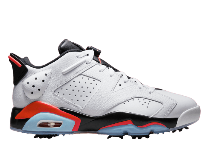 Air Jordan 6 Low Golf White Black Infrared 23