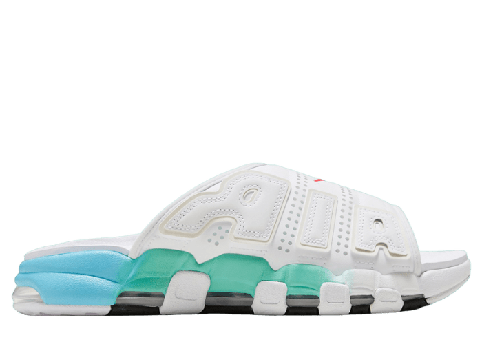 Nike uptempo clearance verde agua