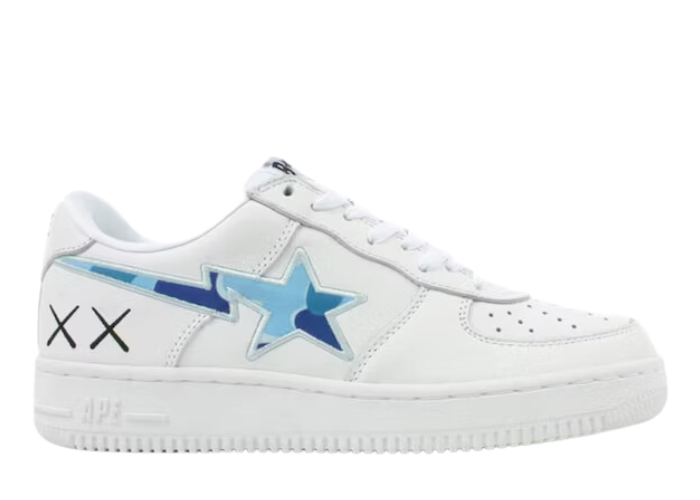 A Bathing Ape Bape Sta Low KAWS Black Olive - FS-001 415