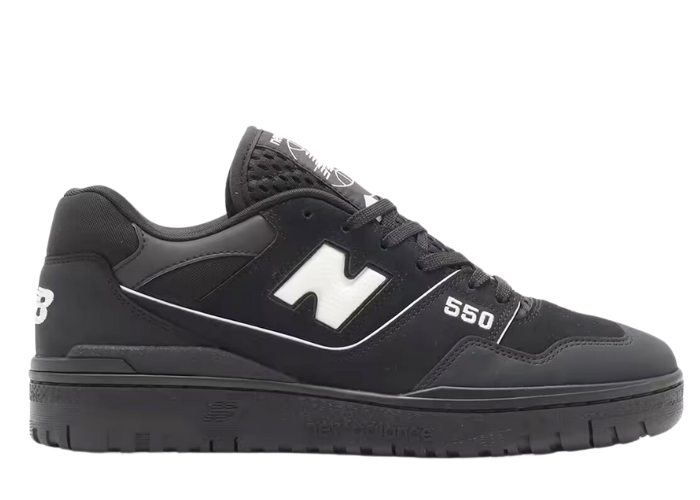 new balance 550 in black