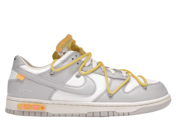 Nike Dunk Low Off-White Lot 37 - DJ0950-105 Raffles and Release Date