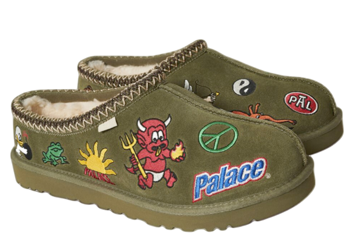 Palace × UGG 外す Tasman Slipper Chestnut 27 