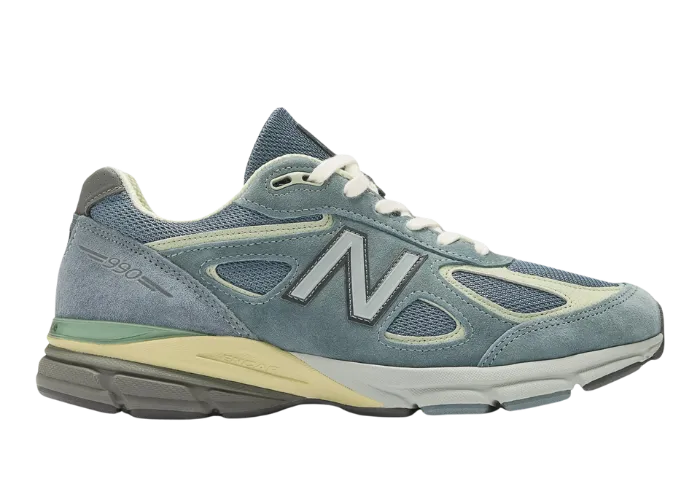 New Balance 990v4 Made in USA Auralee Blue