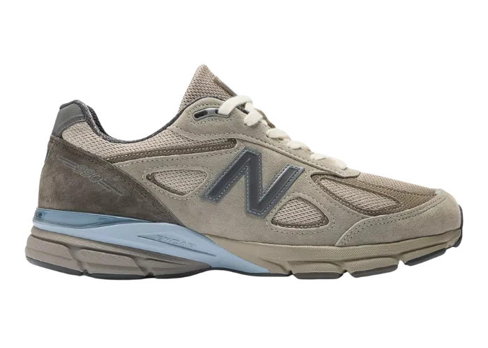 New Balance 990v4 Made in USA Auralee Grey