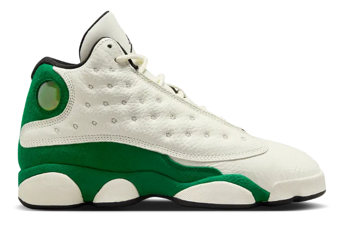 Air Jordan 13 Retro Sail Pine Green (GS)