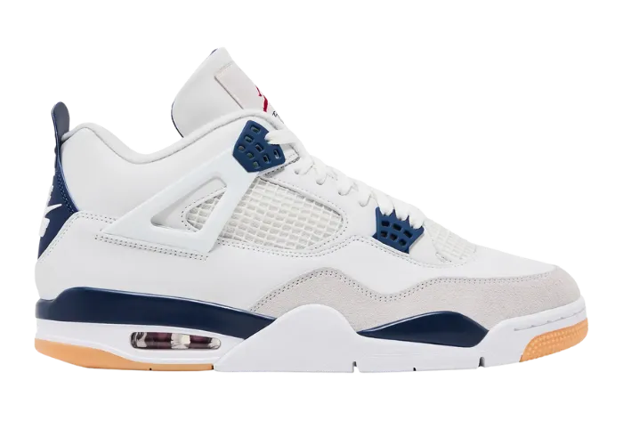 Air Jordan 4 Retro SP Nike SB Summit White Navy