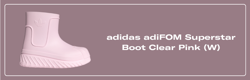 adidas adiFOM Superstar Boot Clear Pink (W) - IE0389