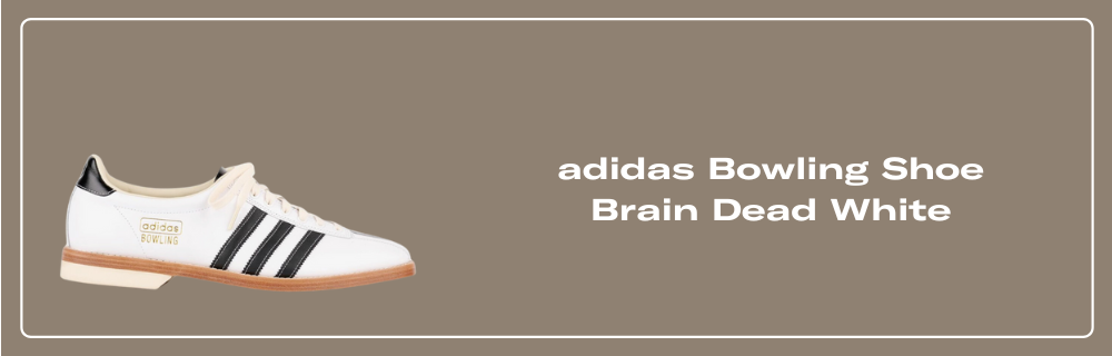adidas Bowling Shoe Brain Dead White Raffles & Where to Buy