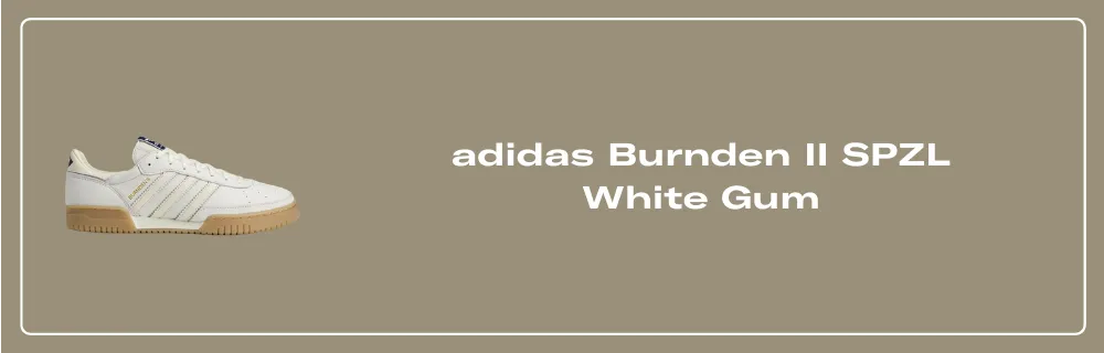 adidas gazelle silver green womens adidas SPZL Burnden II 'Cloud White' - KK3684 main image 0