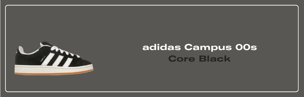 adidas Campus 00s Core Black Men's - HQ8708 - US