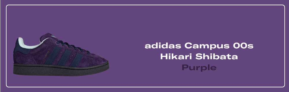 adidas Campus 00s Hikari Shibata Purple - IG1721 Raffles and