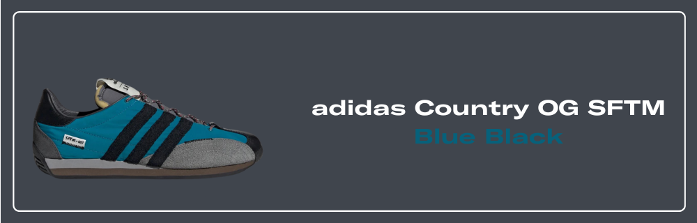 adidas Country OG SFTM Blue Black - ID3545 Raffles & Where to Buy