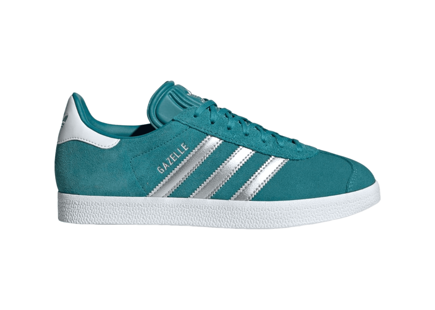 adidas gazelle silver green womens adidas Originals Gazelle main image 1