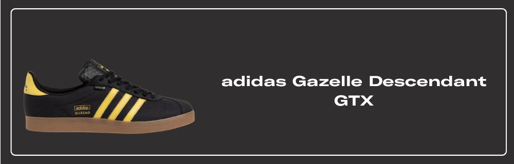 The Descendant x adidas Gazelle GTX Releases October 2023