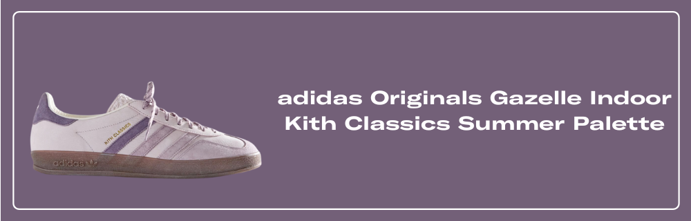 adidas gazelle silver green womens Kith Classic x Adidas main image 1