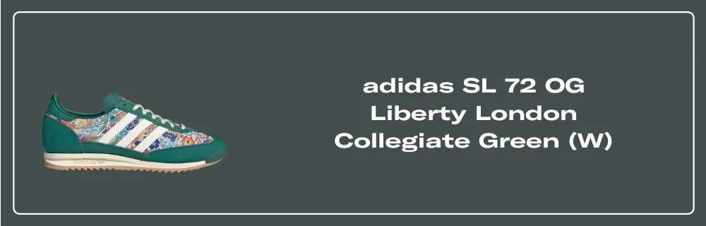 adidas SL 72 OG Liberty London Collegiate Green (W) - JH7226