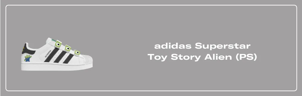 adidas Superstar Toy Story Alien (PS) - JI0091 Release Info