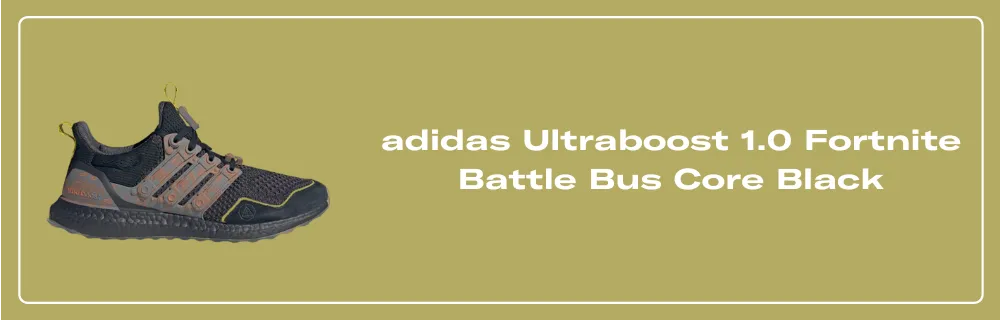 adidas Ultraboost Fortnite Battle Bus Core Black JQ0718