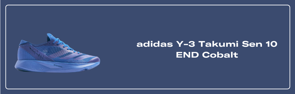 adidas Y-3 Takumi Sen 10 END. Cobalt - JR5162 Raffles & Where to Buy