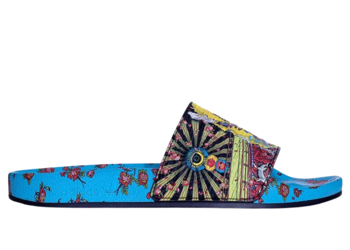 adidas Adilette Tanaami Signal Cyan 