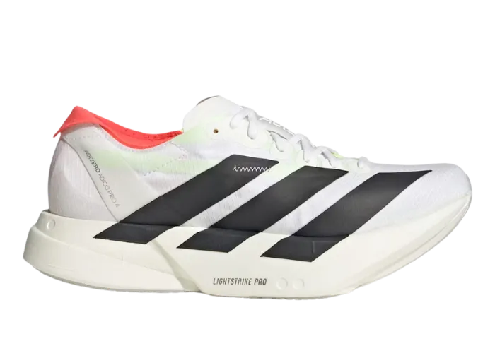 The adidas Adizero Adios Pro 4 Cloud White Core Black Releases November 2024