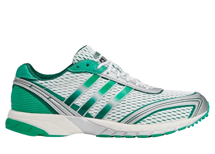 adidas gazelle silver green womens Sporty & Rich x Adidas Samba OG Rich White Green main image 0