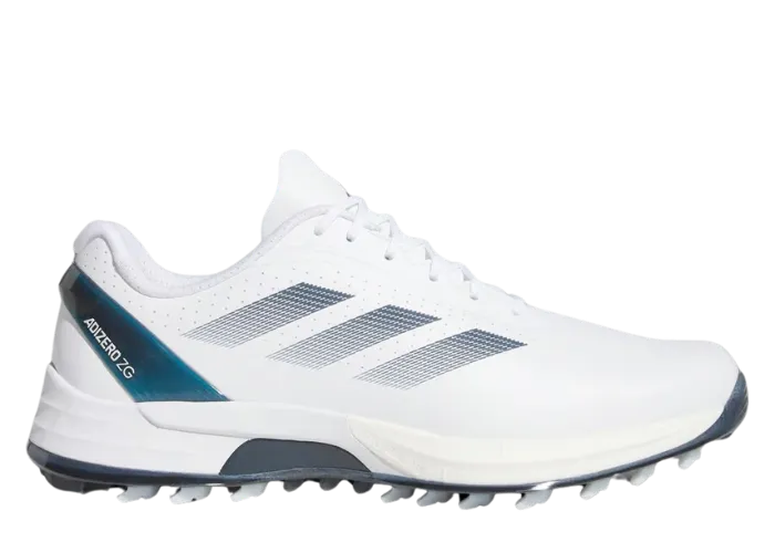 adidas Adizero ZG Spikeless Golf Cloud White Silver Metallic