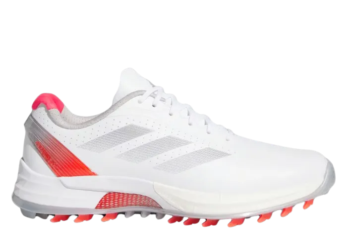adidas Adizero ZG BOA Spikeless Golf Cloud White Silver Metallic - IH3357
