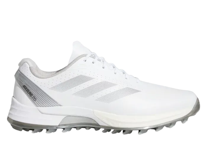 adidas Adizero ZG BOA Spikeless Golf Cloud White Silver Metallic - IH3357