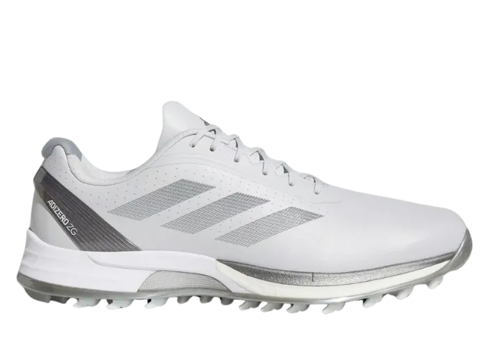 adidas Adizero ZG BOA Spikeless Golf Cloud White Silver Metallic - IH3357