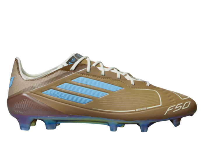 The Bad Bunny x adidas F50 Messi Elite FG Cardboard Releases in 2024