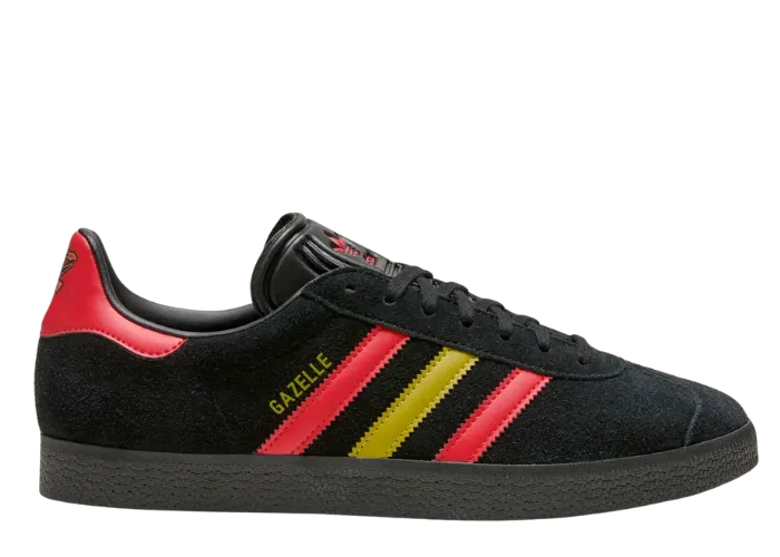adidas gazelle silver green womens adidas Kids' Grade School Gazelle Shoes, Size 5, Blue/Orange/Black main image 1